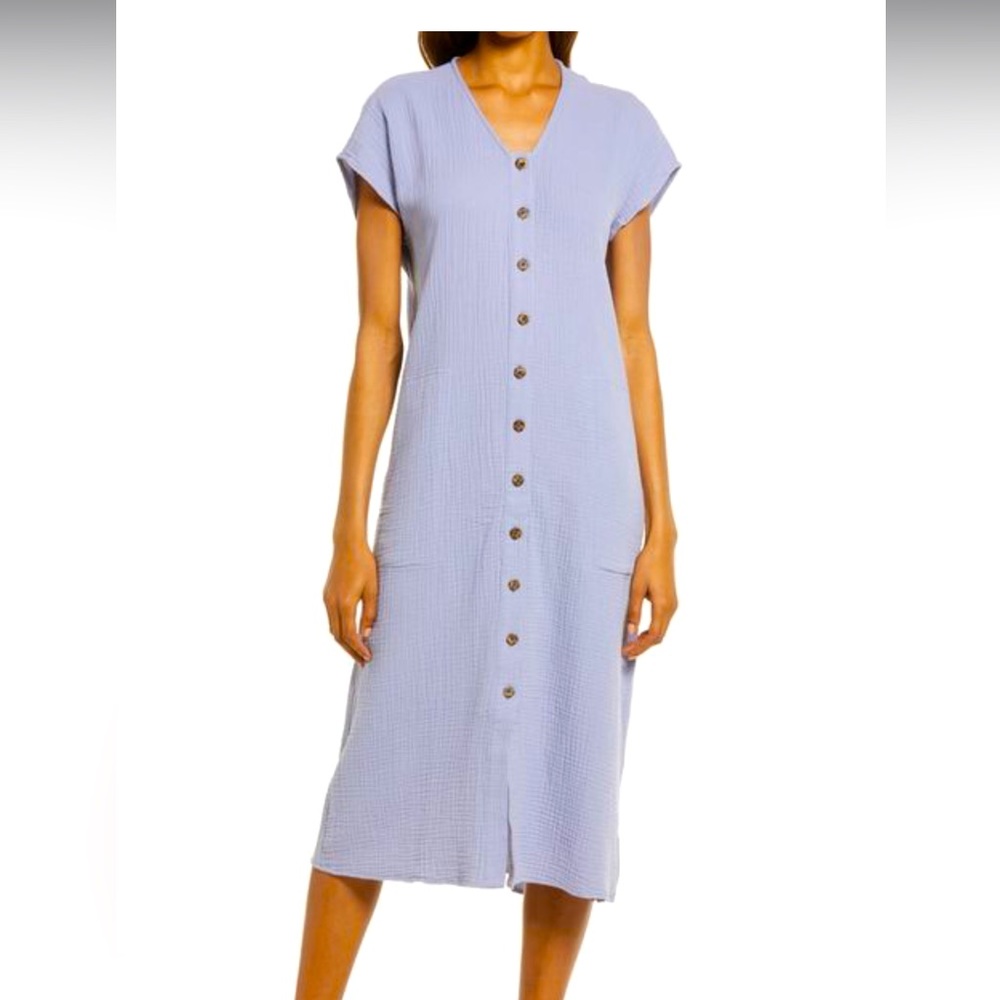 Petite Lightspun Easy Midi Dress 👗